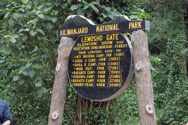 8-Day Lemosho Route Kilimanjaro Climbing Tour Package